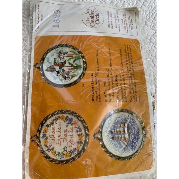 Creative Circle Where Love Is Counted Cross Stitch Kit - New - Picture 12 of 12